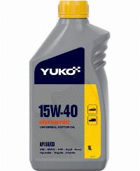 YUKO DYNAMIC 15W-40  API SG/CD  1л