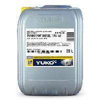 YUKO TURBOSYNT DIESEL 10W-40  API CH-4/SL 17,5кг каністра 20л ПЕ