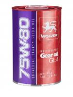 WOLVER Multipurpose GEAR OIL SAE 75W-80 API GL-4 каністра 1л