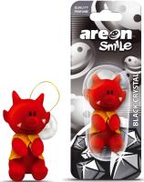 AREON Іграшки Смайл Чорний кристал