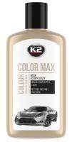 K2 K020 Поліроль восковий для кузова відтіняючий білий/ COLOR MAX WHITE 250ML
