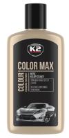 K2 Поліроль восковий для кузова відтіняючий чорний/  COLOR MAX BLACK 250ML