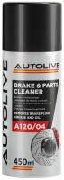 AUTOLIVE BRAKE AND PARTS CLEANER 450 ML  A120/04 /очисник гальм та деталей