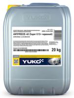 YUKO Antifreeze -40 Super G12+ червоний  20кг каністра 20кг