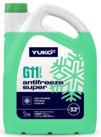 YUKO Antifreeze -32 (Super G11 зелений)  5л