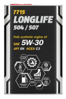 MANNOL LONGLIFE  504/507   5W30  МАННОЛ 1л 7715