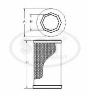 MANNOL Фільтр повітряний SB 3122