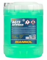MANNOL Antifreeze AF  13 Hightec-40 10л. зелений 4013